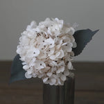 Décoration intérieure bouquet hortensia artificiels soie rose blanc vert classique mariage anniversaire chambre
