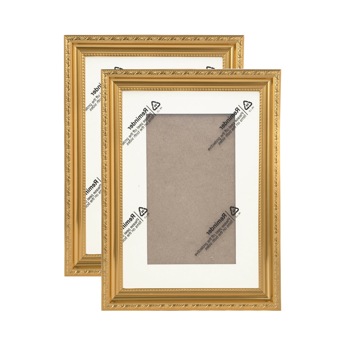 cadres photo or classiques ornements dorés passe partout blanc élégants mdf acrylique a4 10inch