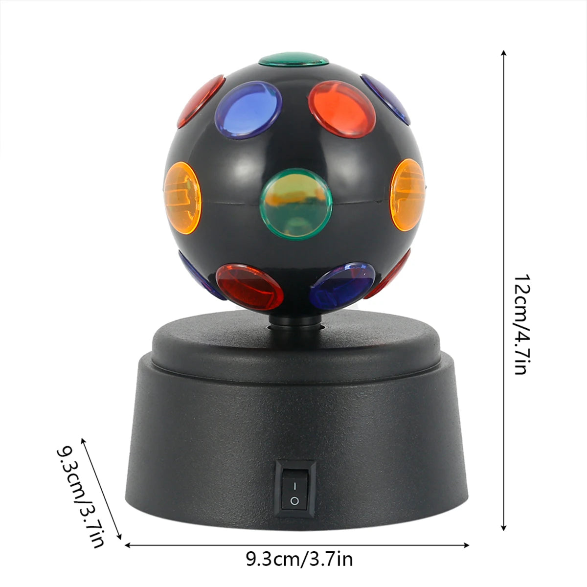 lampe scène effet lumière rgb rotative couleurs rouges bleues vertes anniversaire mariage disco moderne