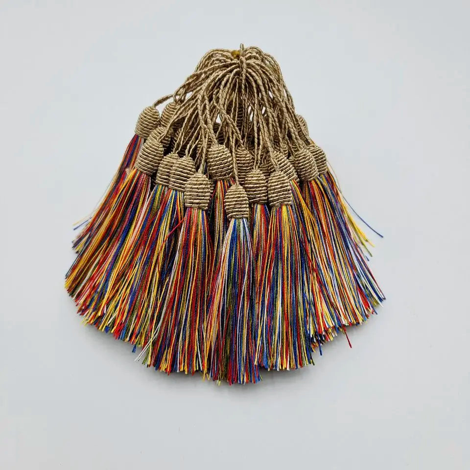 pompons dentelle africaine franges noeuds couture décoration rideau tissu coton