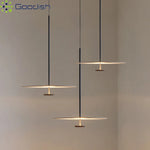 suspension lumineuse moderne noir doré câble suspendu lumière neutre tricolore chaude blanche chambre restaurant