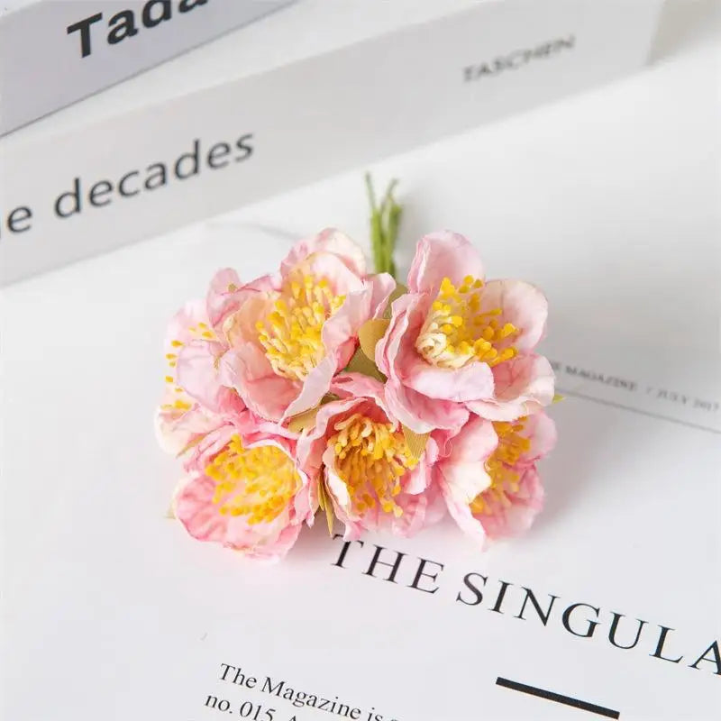 bouquet fleurs artificielles rose clair moderne decoration maison fete anniversaire intérieur