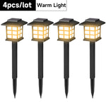 lampe solaire extérieure noire carreaux blancs classique batterie panneau solaire ledextérieur jardin decoration