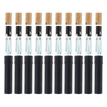 kits lampes led forme bougie bleu clair blanc noir imitations bougie