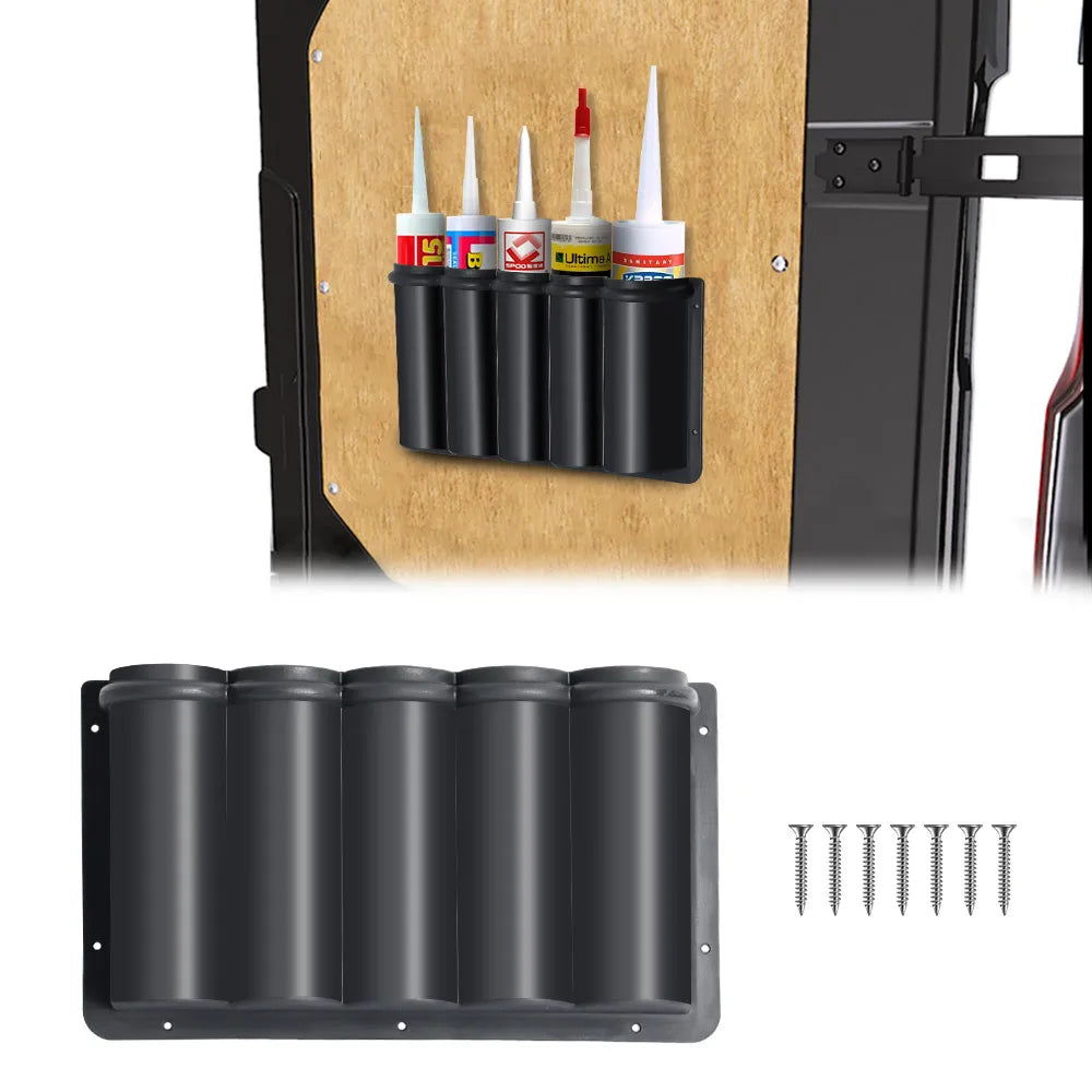 boîte rangement tubes porte vis industrielle utilitaire garage van six tubes