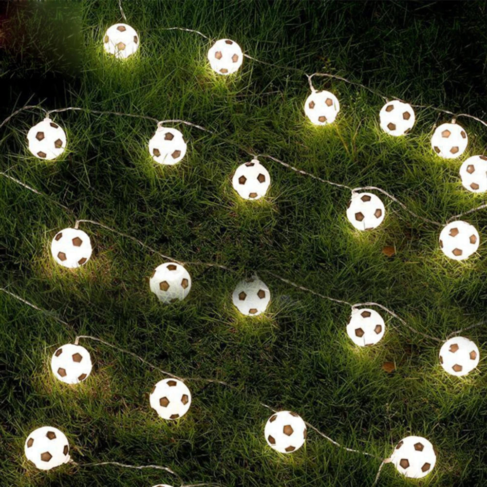 guirlande lumineuse décoration noël blanc noir triangles leds 10 20 40 warm white colorful