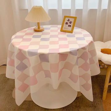 nappe carreaux rouge blanche moderne table couverture tapis pique nique extérieur tablecloth minimaliste