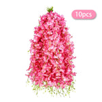guirlande fleurs artificielles multicolore moderne extérieur mariage noël maison festive