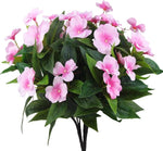 bouquets roses soie décoration mariage anniversaire baby shower intérieur tables couronne