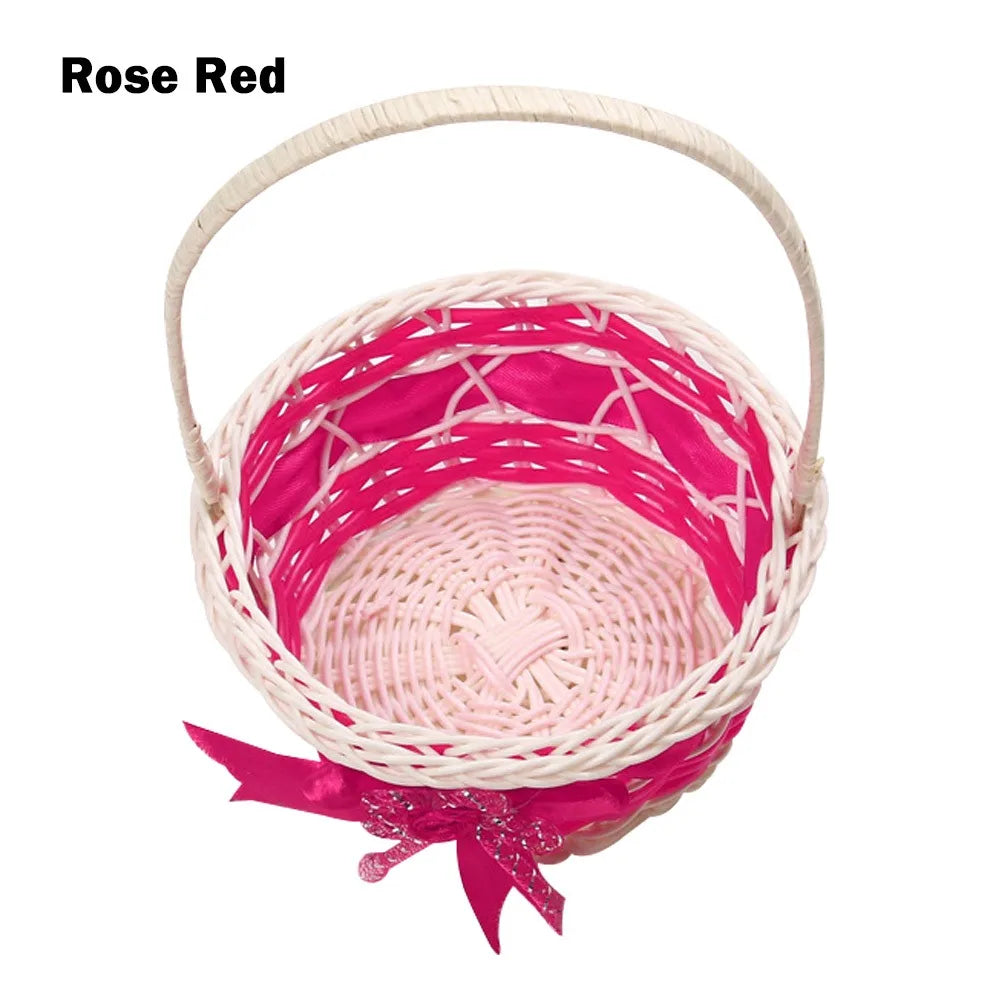 panier tressé osier vert rouge rose bleu orange blanc jaune violet traditionnel respectueux environnement