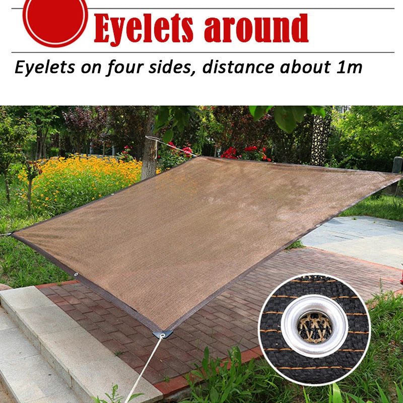 toile protection solaire marron clair rayures noires rouges moderne 75 cent non étanche pehd