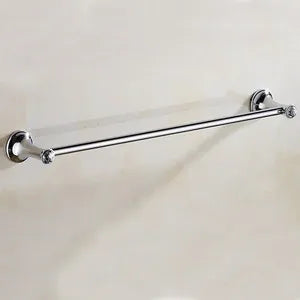 accessoires salle bain chrome moderne porte serviettes porte savon porte papier toilette fixations murales