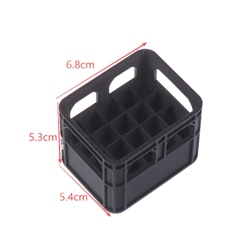 boîtes rangement batteries modernes compartiments grillagés pratique rouge vert gris noir