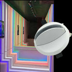 projecteur led encastrable mural 360 degres lumiere couleur moderne
