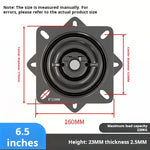 support rotatif universel noir mat moderne pouces thép không nhiễm từ