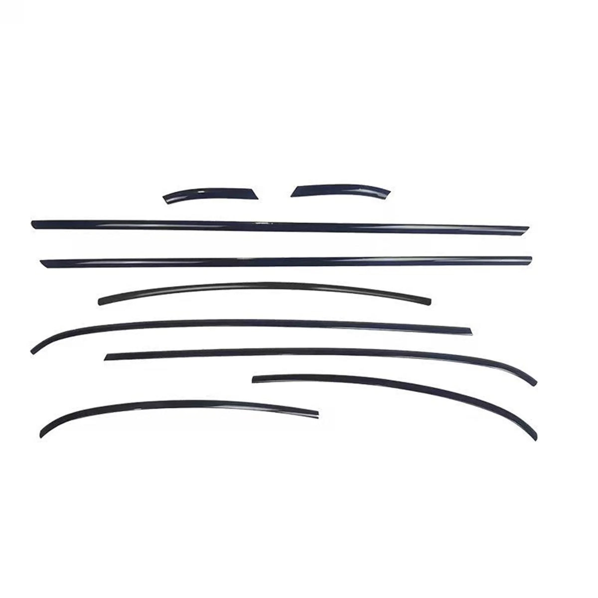 accessoires voiture mini cooper noir moulures decoratives adhésives avant fenetres sportives