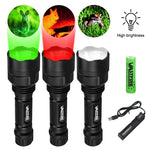 torche led rechargeable 350lm 200500m lumiere intense résistance chocs camping équitation nocturne