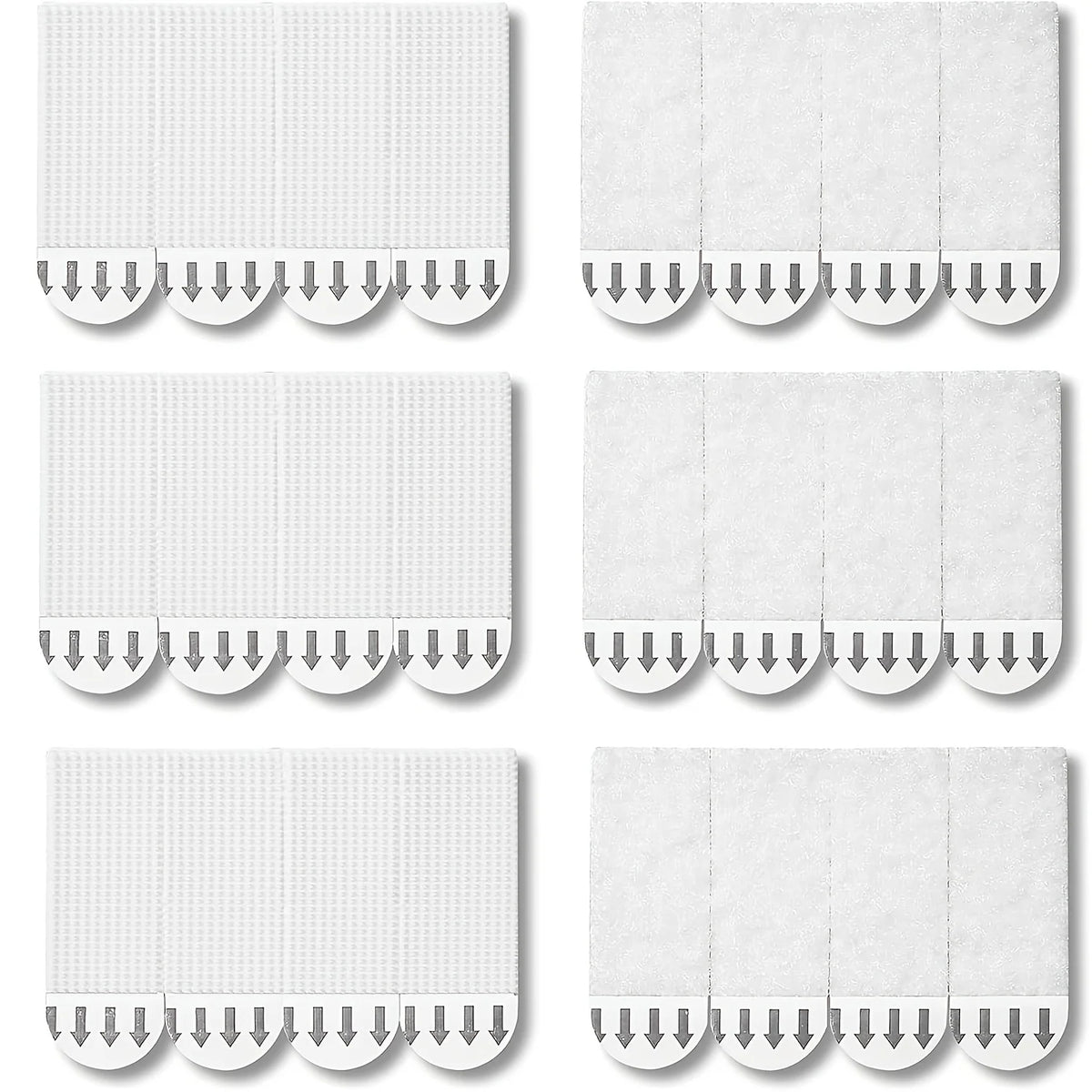 rubans accrocher cadres blancs adhésifs modernes hooks loops bricolage suspension tableaux sans clou