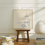 impression encadrée minimaliste cuisine poster mural décoration salon chambre enfant
