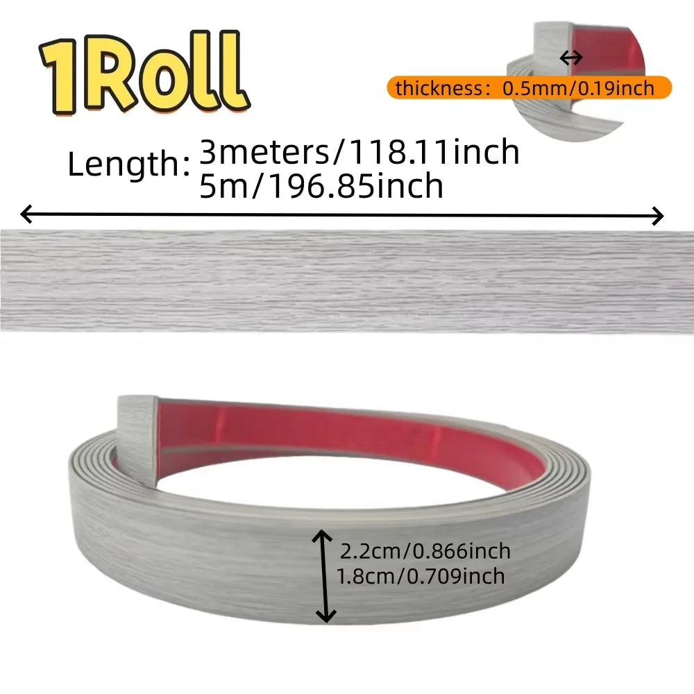 ruban réparation pvc adhésif texture bois moderne 3mètres 5mètres blanc gris bois