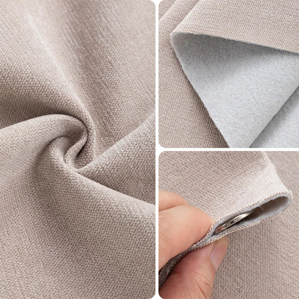 tissu chenille polyester antidérapant moderne rustique coussins couvertures matériaux bricolage gris bleu orange beige