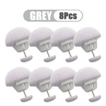 boutons lit adhésifs blanc rose bleu gris modernes drap housse antidérapants fixateurs lot 4pcs