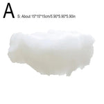 nuages blancs suspendus coton doux décoration mariage anniversaire diy led enfants romantique aérien