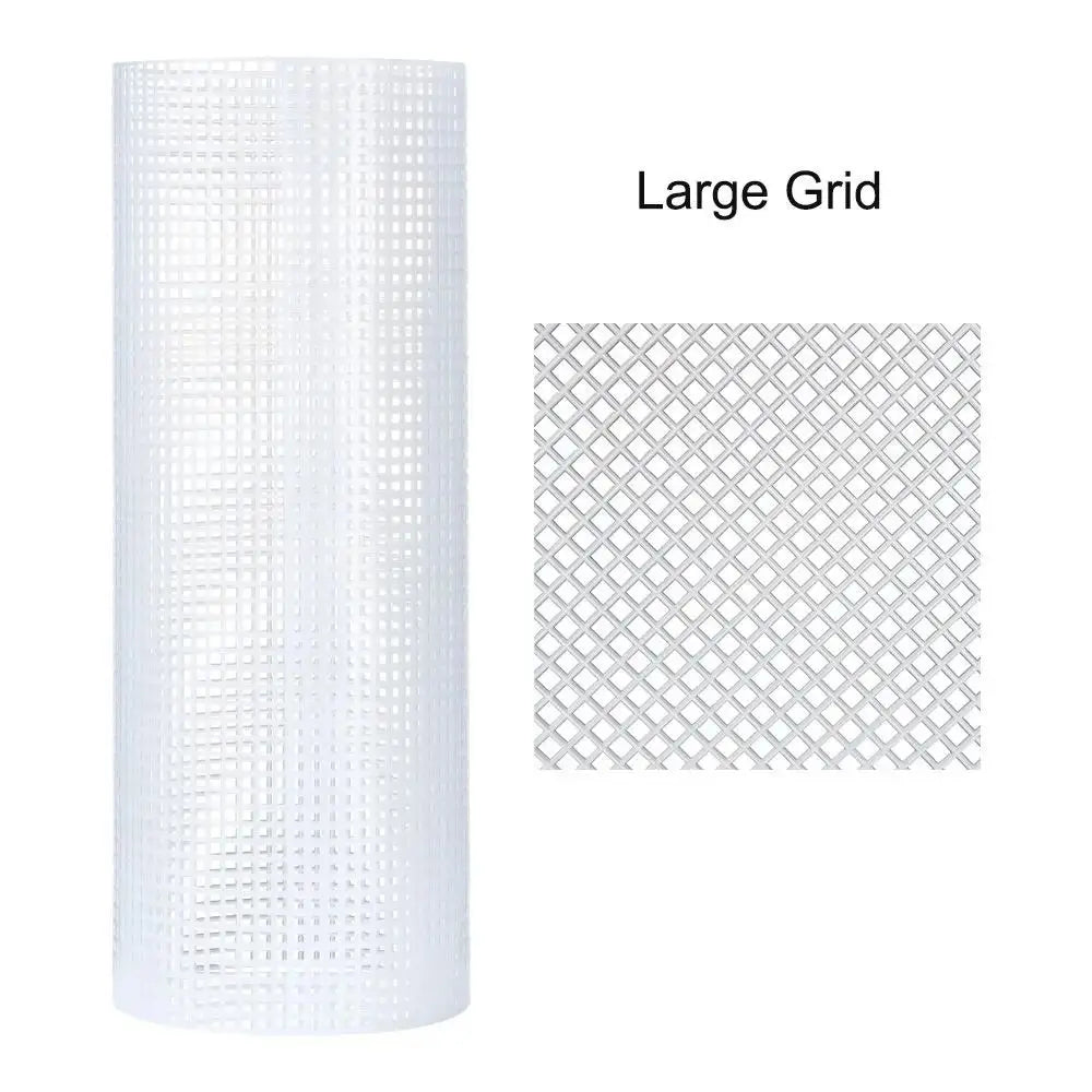 toile maille plastique blanc moderne grille fine 33x50CM polyester durable craft sac tapis