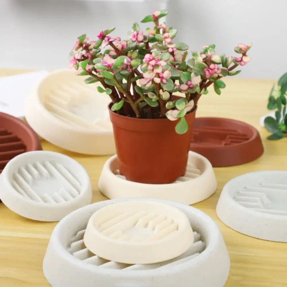 plateau fleurs moderne rayures horizontales adhésif blanc marronintérieur extérieur durable