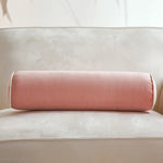 oreiller velours moderne couleur vert menthe gris rose orange voyage literie décoration