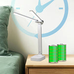lampe pliable rechargeable led moderne blanc sans ombre tactile usb
