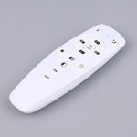 télécommande intelligente sans fil blanc moderne boutons on off setup indicateur lumineux