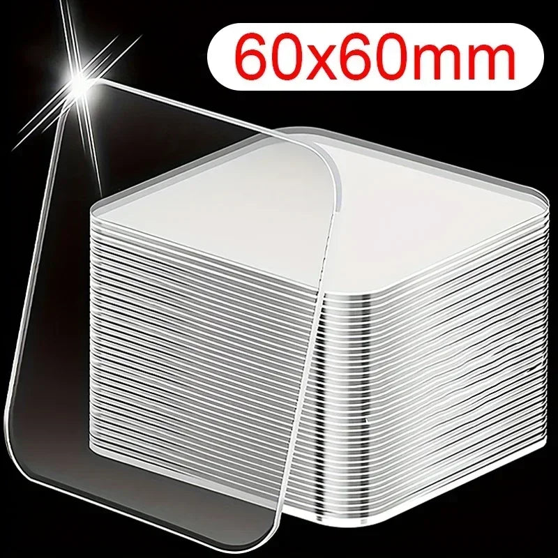 protecteurs d'écran transparents adhésifs modernes écran sans motif 6cm 6cm