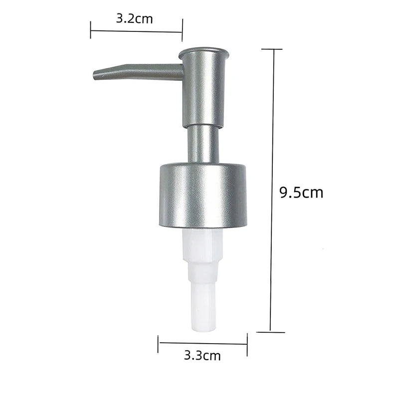 distributeur savon liquide moderne doré argenté noir marbré transparent 3.2cm 11.5cm