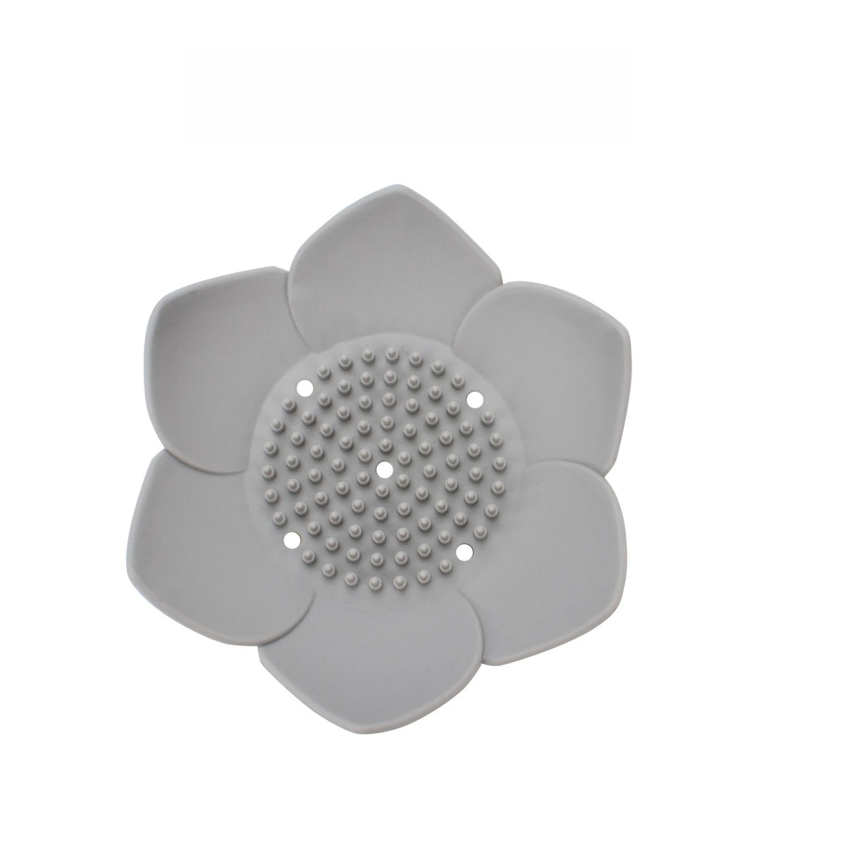 porte savon silicone fleur lotus noir blanc gris rose vert bleu violet moderne salle