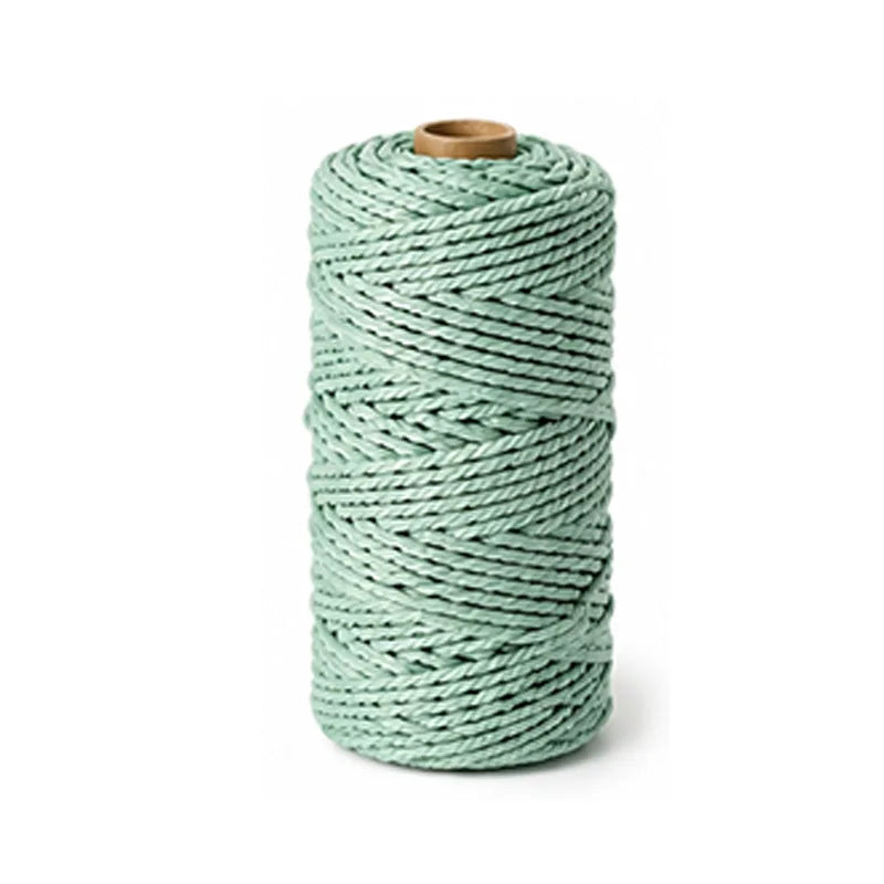 corde macramé coton colorée blanc rose bleu rouge vert marron gris noir
