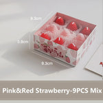 bougies parfumées fraises rose rouge aromathérapie décoration maison créative box cadeau
