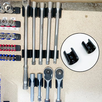 porte outils mural clés dynamométriques clés cliquet rangement outils maison industrielle fixations vis multiples