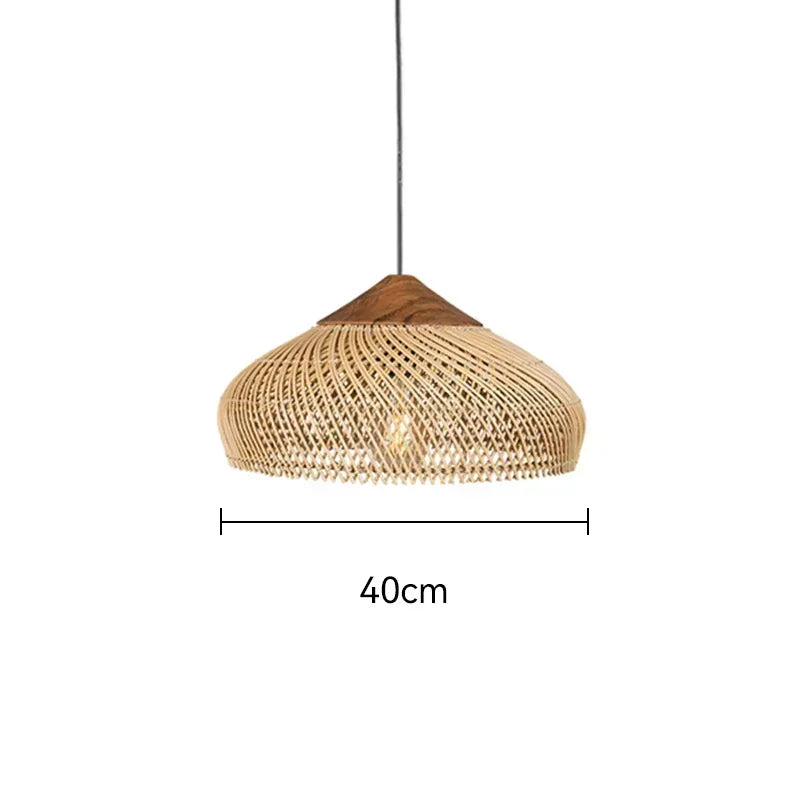 suspension lumineuse pendentif rotin noir moderne salon cuisine chambre