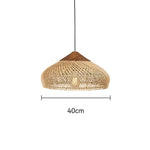suspension lumineuse pendentif rotin noir moderne salon cuisine chambre