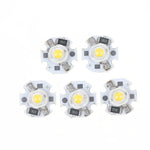 ampoules led 1w 3w 5v 12v blanc chaud circulaires modernes 16mm 20mm
