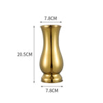 vases émaillés or argent élégants classiques brillants fleurs maison jardin