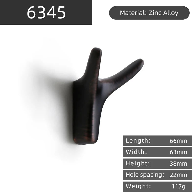 porte clés porte vêtements adhésifs or noir bronze gris moderne minimaliste