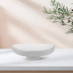 coussin massage tête blanc texture lisse moderne fixe face down relaxation spa salon
