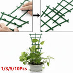 supports plantes grimpantes vert grille moderne adhésif jardin extérieur décoration fixations