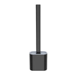 brosse wc silicone noir blanc rose moderne adhésif poils tpr poignée épaisse stand drainant