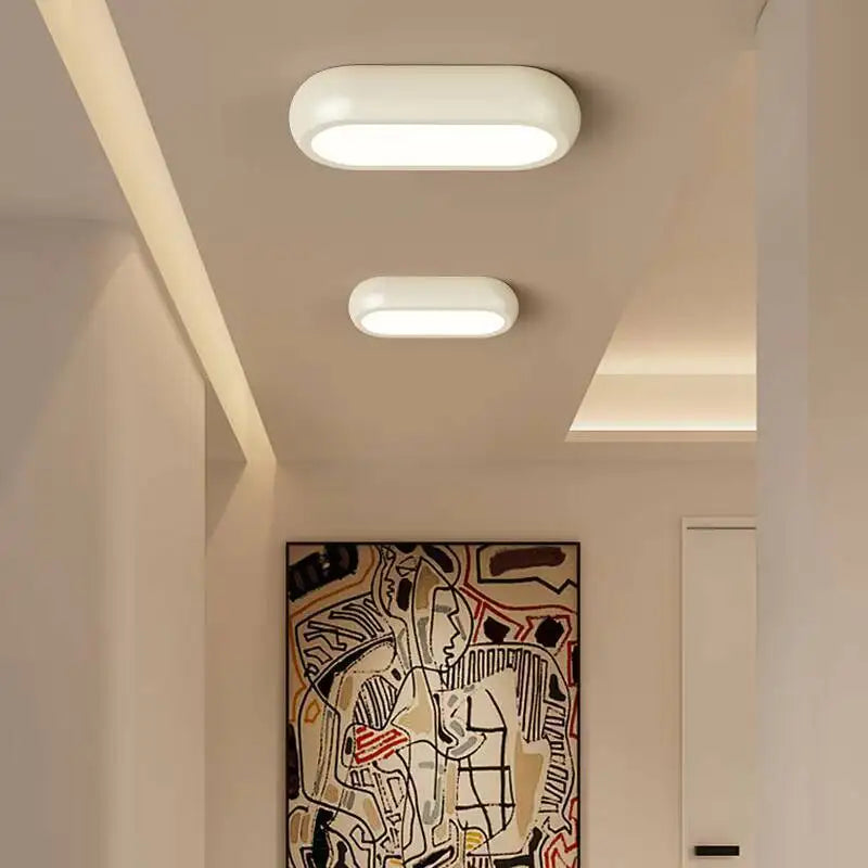 lampe led moderne finition bois blanc noir chambre cuisine salle manger