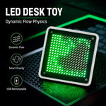 jouet led vert grille adhésif chargeur usb rechargeable dynamique gravité