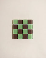 coasters verre mosaïque couleurs vives moderne maison decoration jouets adultes cocktail