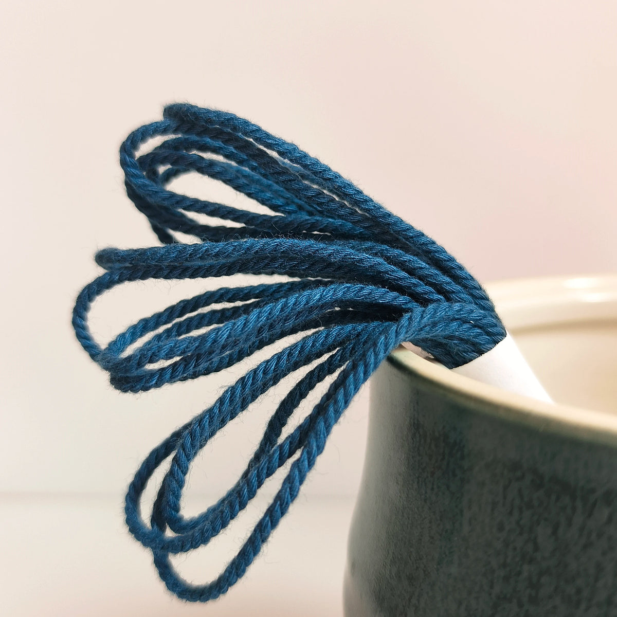 corde macramé coton pur torsadée bijoux artisanaux projets créatifs diy fait main